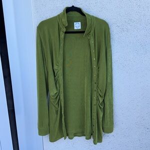 With Jean green dress size medium